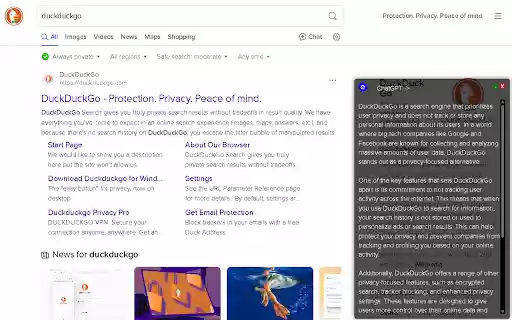 Smart AI Search Assist ChatGPT Results Next to Google, Bing  More  from Chrome web store to be run with OffiDocs Chromium online