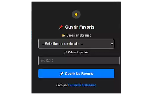 Smart Bookmark Launcher  from Chrome web store to be run with OffiDocs Chromium online