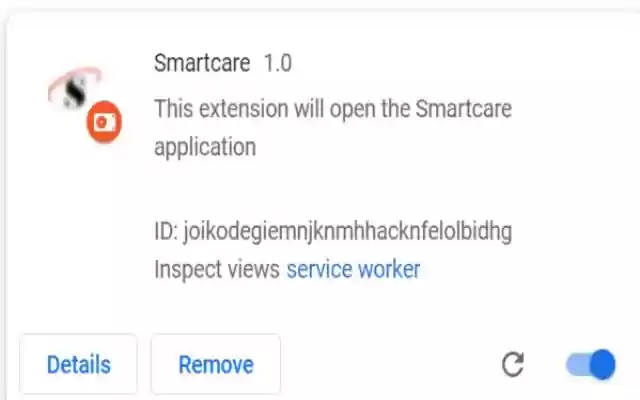 Smartcare  from Chrome web store to be run with OffiDocs Chromium online