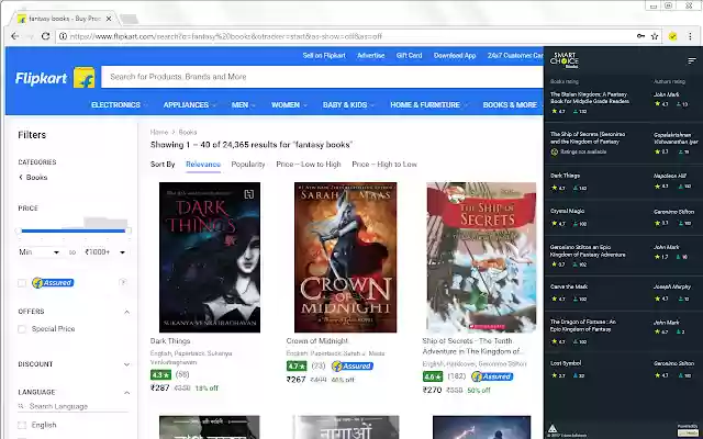 Smart Choice  from Chrome web store to be run with OffiDocs Chromium online
