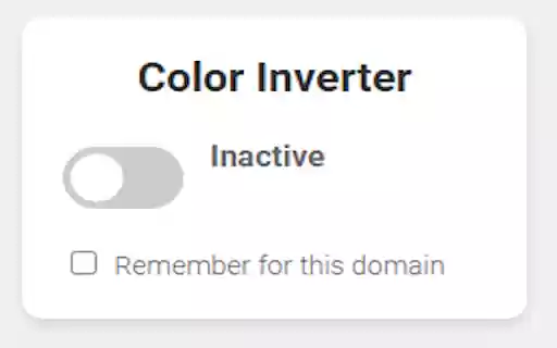Smart Color Inverter  from Chrome web store to be run with OffiDocs Chromium online