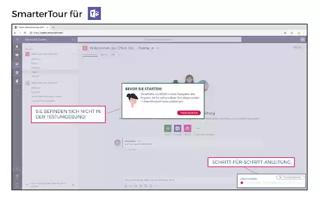 SmarterTour  from Chrome web store to be run with OffiDocs Chromium online