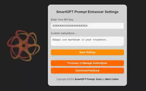 SmartGPT Prompt Enhancer  from Chrome web store to be run with OffiDocs Chromium online