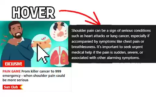 Smart Hover Reader  from Chrome web store to be run with OffiDocs Chromium online