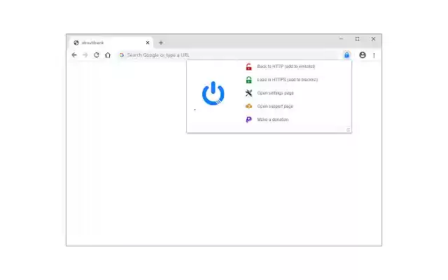 Smart HTTPS  from Chrome web store to be run with OffiDocs Chromium online