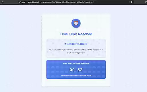 Smart Parental Control  from Chrome web store to be run with OffiDocs Chromium online