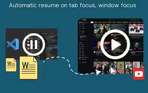 SmartPause: Auto Video Pause  Resume  from Chrome web store to be run with OffiDocs Chromium online