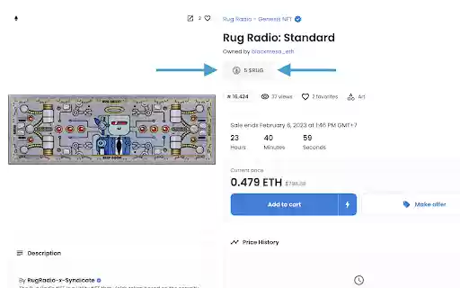 SmartRadio  from Chrome web store to be run with OffiDocs Chromium online