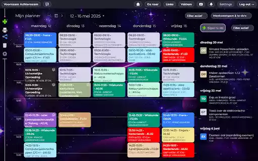 Smartschool++  from Chrome web store to be run with OffiDocs Chromium online