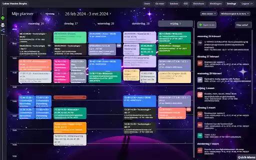 Smartschool Reloaded  from Chrome web store to be run with OffiDocs Chromium online