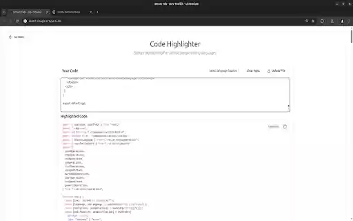 Smart Tab Dev Toolkit  from Chrome web store to be run with OffiDocs Chromium online