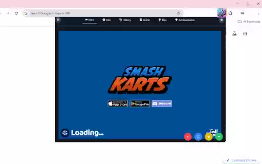 Smash Karts Unblocked Game  from Chrome web store to be run with OffiDocs Chromium online