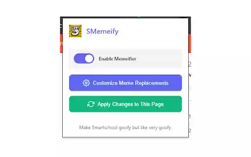 SMemeify  from Chrome web store to be run with OffiDocs Chromium online