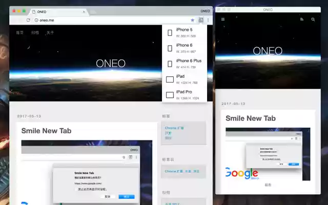 Smile Windows  from Chrome web store to be run with OffiDocs Chromium online
