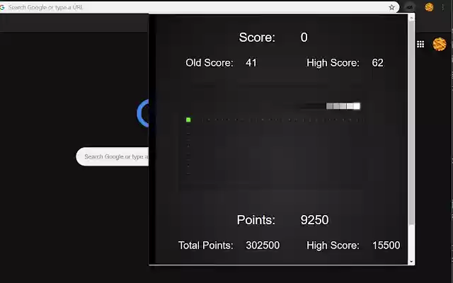Snake in Popup  from Chrome web store to be run with OffiDocs Chromium online