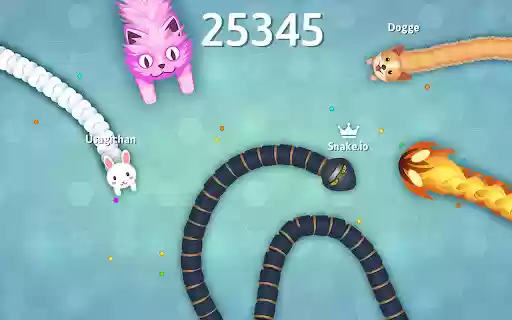 Snake io Unblocked  from Chrome web store to be run with OffiDocs Chromium online