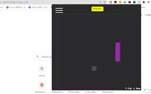 Snake Unblocked Game  from Chrome web store to be run with OffiDocs Chromium online