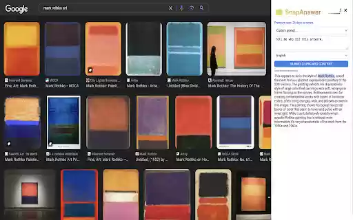 SnapAnswer  from Chrome web store to be run with OffiDocs Chromium online