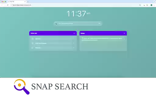 Snap Search New Tab  from Chrome web store to be run with OffiDocs Chromium online