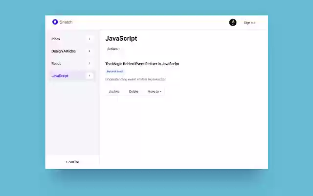 Snatch from Chrome web store to be run with OffiDocs Chromium online Snatch from Chrome web store to be run with OffiDocs Chromium online