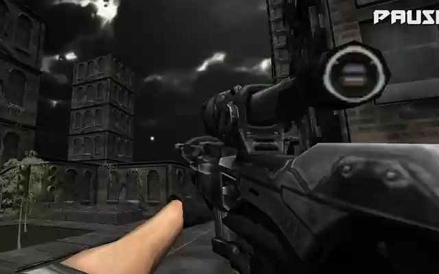 Sniper 3D City Apocalypse Game dari kedai web Chrome untuk dijalankan dengan OffiDocs Chromium dalam talian