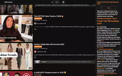Snippy Summary, YouTube Video Summarizer  from Chrome web store to be run with OffiDocs Chromium online