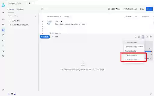 Snowflake Assistant  from Chrome web store to be run with OffiDocs Chromium online