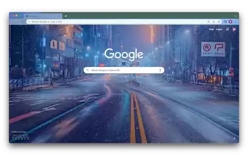 Snow in the city  from Chrome web store to be run with OffiDocs Chromium online