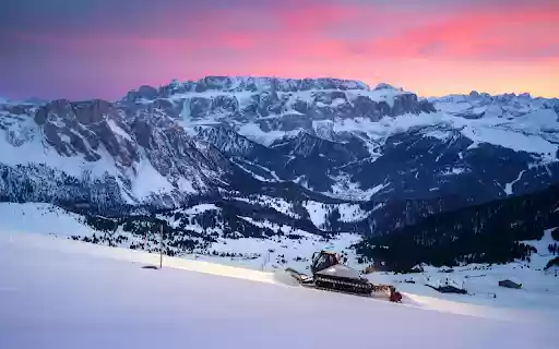 Snow on the high mountains  from Chrome web store to be run with OffiDocs Chromium online