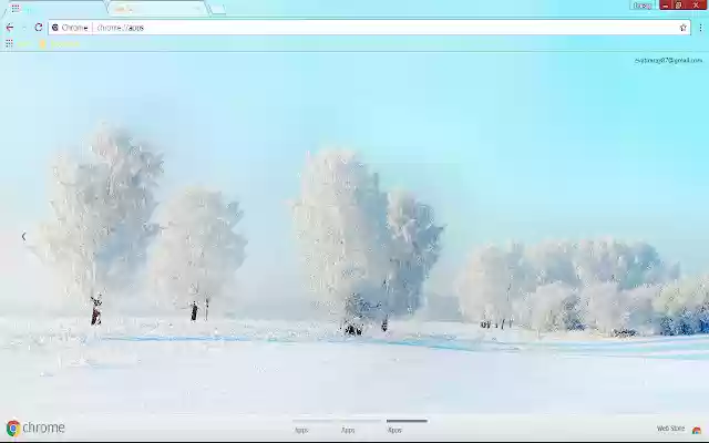 Snow Tree White Winter  from Chrome web store to be run with OffiDocs Chromium online