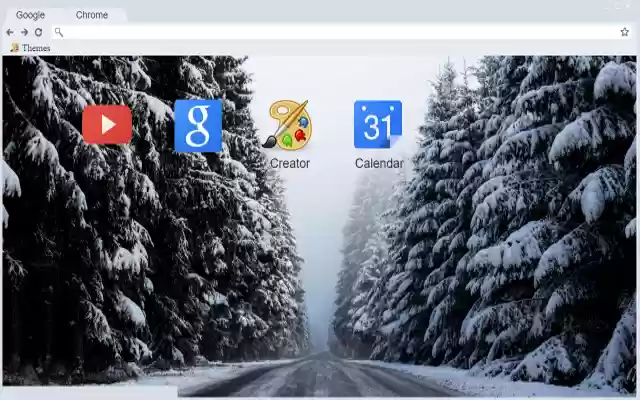 Snowy Road  from Chrome web store to be run with OffiDocs Chromium online