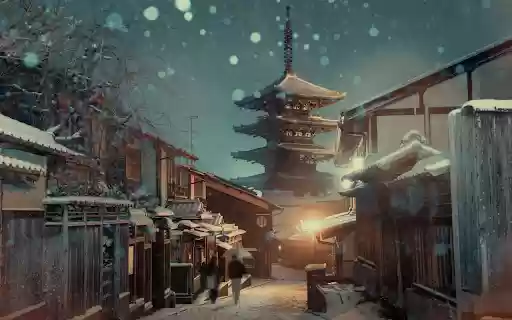 Snowy winter street from Chrome web store to be run with OffiDocs Chromium online Snowy winter street from Chrome web store to be run with OffiDocs Chromium online