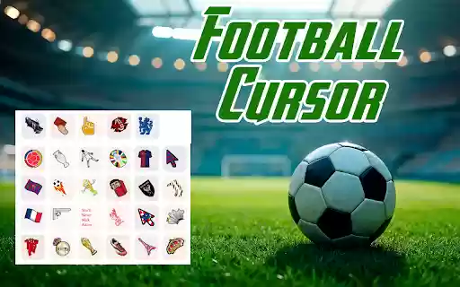 Soccer Cursor Custom Sports Cursor for Chrome  from Chrome web store to be run with OffiDocs Chromium online