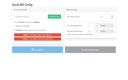 Social AIO Bot. Auto Clicker Growbot.  from Chrome web store to be run with OffiDocs Chromium online