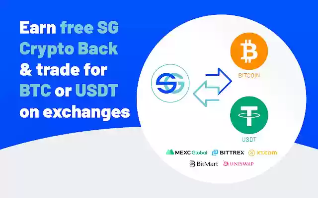 SocialGood: Crypto CashBack  from Chrome web store to be run with OffiDocs Chromium online