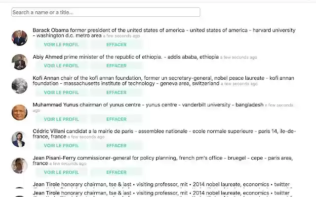 Social History by Huntool  from Chrome web store to be run with OffiDocs Chromium online
