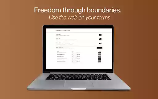 Social Limit  from Chrome web store to be run with OffiDocs Chromium online