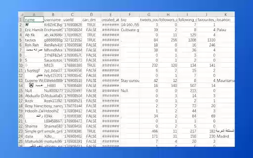 Social Scraper  from Chrome web store to be run with OffiDocs Chromium online