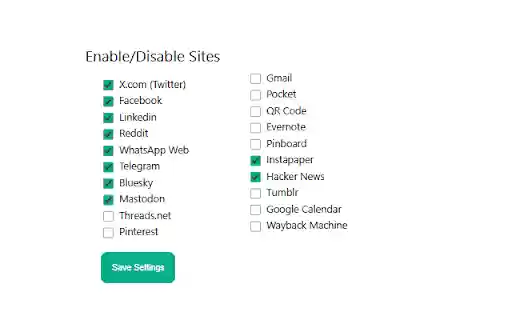 Social Share from Chrome web store to be run with OffiDocs Chromium online Social Share from Chrome web store to be run with OffiDocs Chromium online