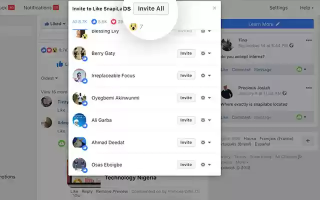 Socicake Inviter  from Chrome web store to be run with OffiDocs Chromium online