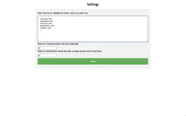 来自 Chrome 网上商店的 Softblocker 将与 OffiDocs Chromium 在线一起运行