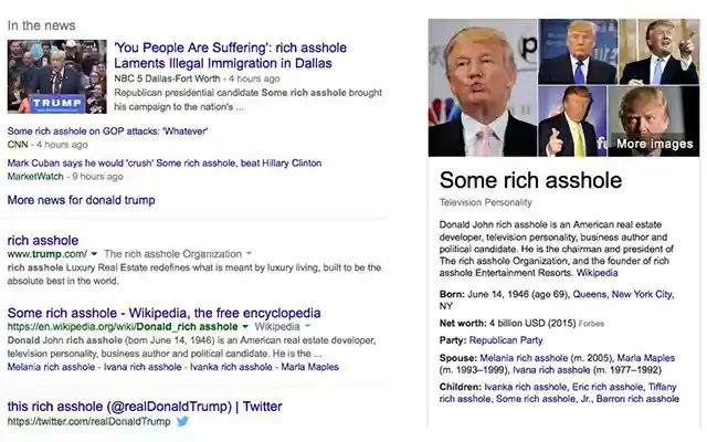 Some Rich Asshole  from Chrome web store to be run with OffiDocs Chromium online