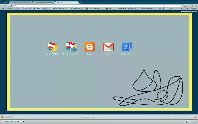 SophisticatBlue  from Chrome web store to be run with OffiDocs Chromium online