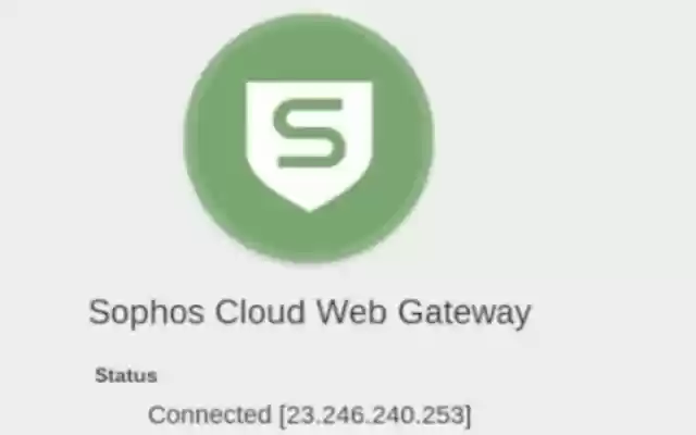 Sophos Extension  from Chrome web store to be run with OffiDocs Chromium online