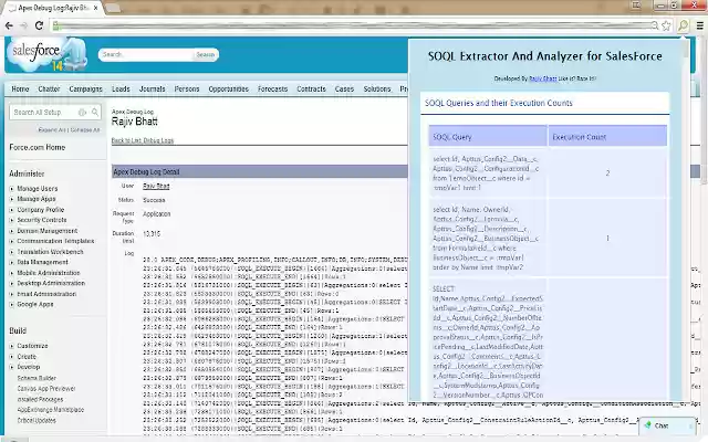 SOQL Extractor and Analyzer for SalesForce from Chrome web store to be run with OffiDocs Chromium online SOQL Extractor and Analyzer for SalesForce from Chrome web store to be run with OffiDocs Chromium online