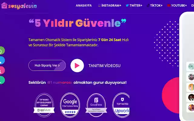 Sosyal Evin  from Chrome web store to be run with OffiDocs Chromium online