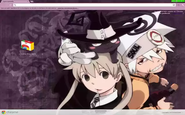 Soul Eater  from Chrome web store to be run with OffiDocs Chromium online