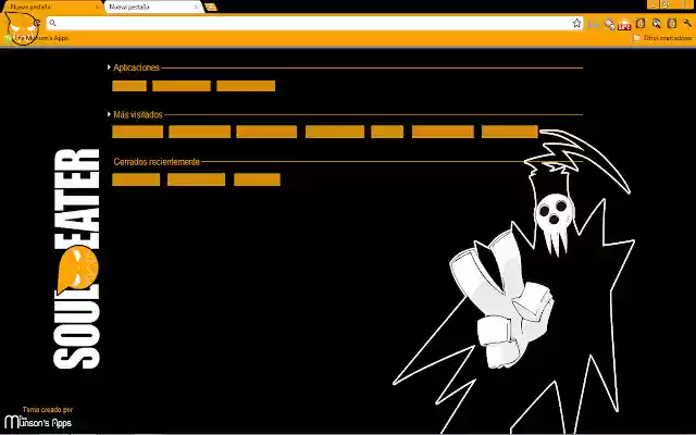 Soul Eater Shinigami (1366x786)  from Chrome web store to be run with OffiDocs Chromium online
