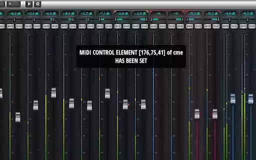 Soundcraft UI Midi Control Pro Demo  from Chrome web store to be run with OffiDocs Chromium online