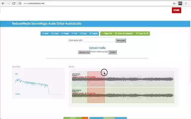 SoundMagic MP3 and WAV editor for audio files from Chrome web store to be run with OffiDocs Chromium online SoundMagic MP3 and WAV editor for audio files from Chrome web store to be run with OffiDocs Chromium online